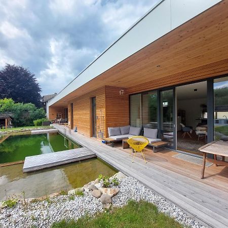 Appartement Am Teich Hainfeld Exterior foto